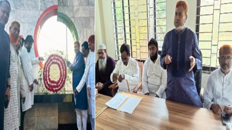 শ্রদ্ধায় পালিত হলো ঢাকার বাইরে মির্জাপুরে প্রথম হানাদার প্রত